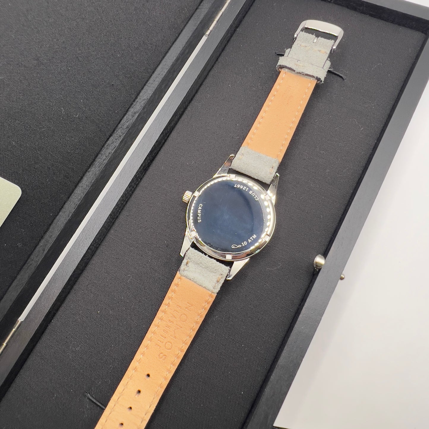 Nomos Club Campus Electric Green Steel Back 715