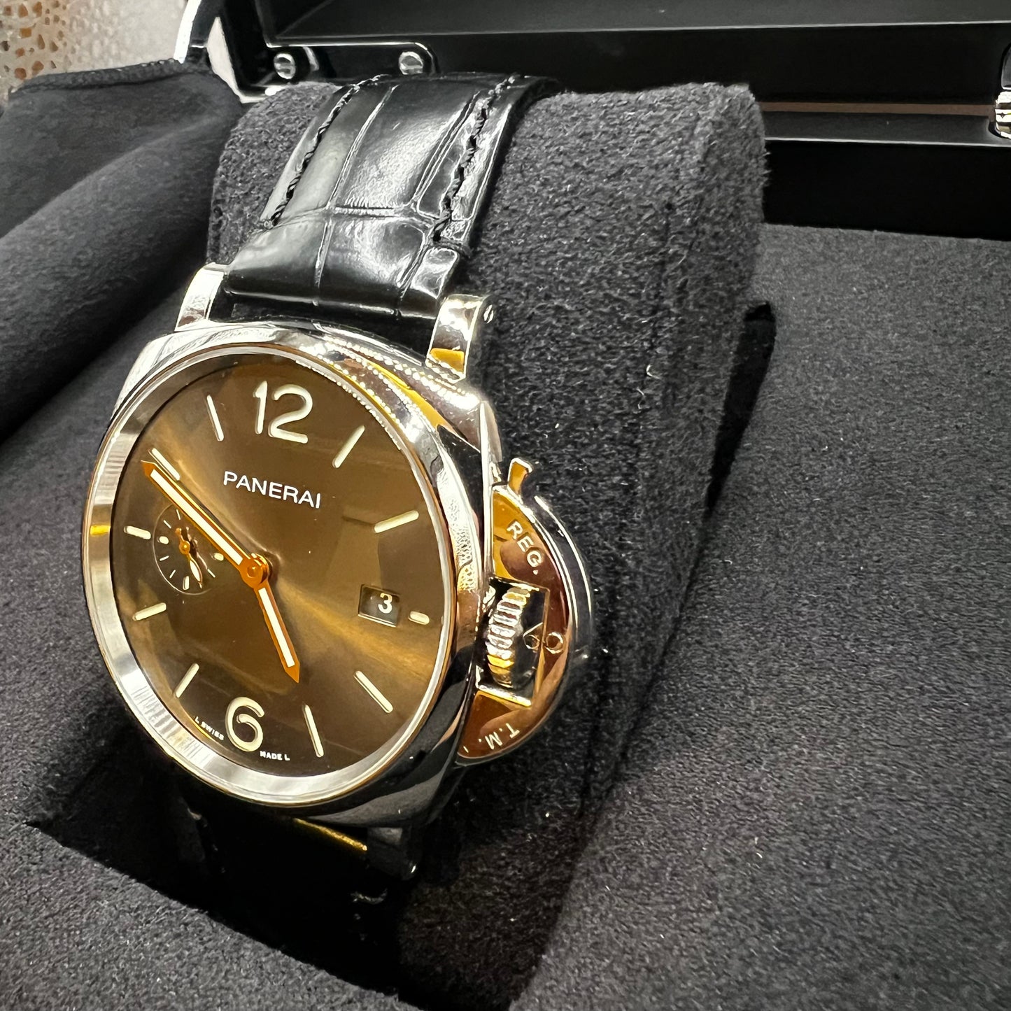 Panerai Luminor Due Gray Men's Watch - PAM01250 June 2025 Brand New Unworn
