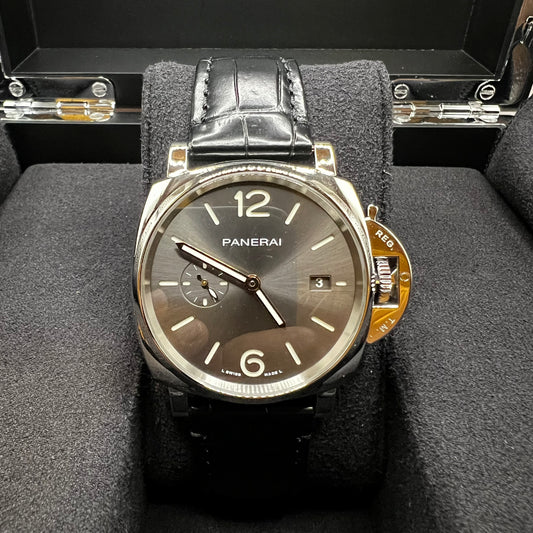 Panerai Luminor Due Gray Men's Watch - PAM01250 June 2025 Brand New Unworn