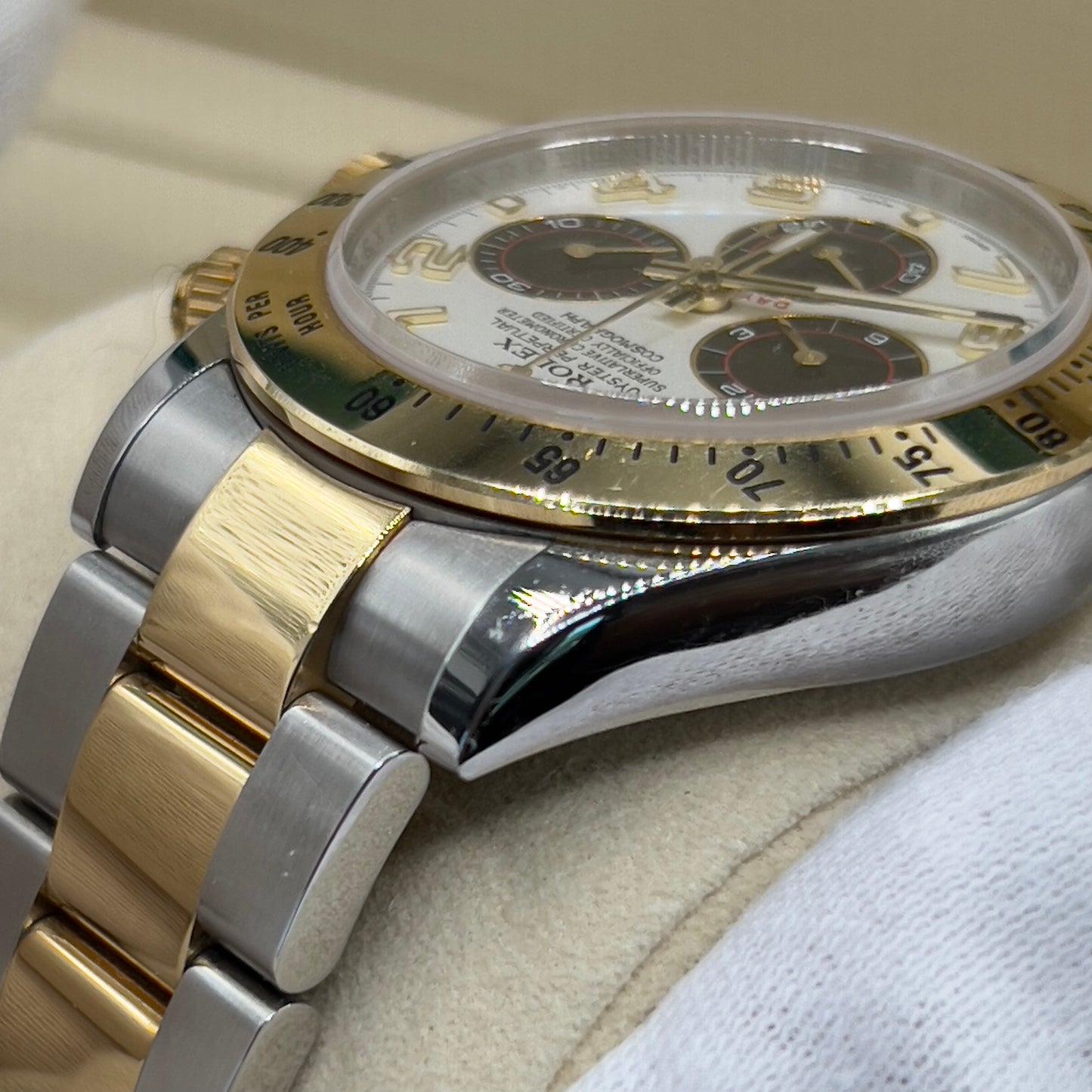 Rolex Daytona 116523 RARE White Racing Dial